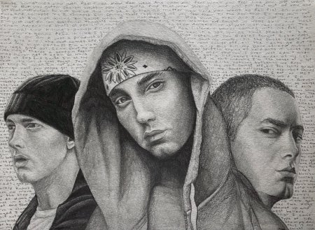 Эминем портрет