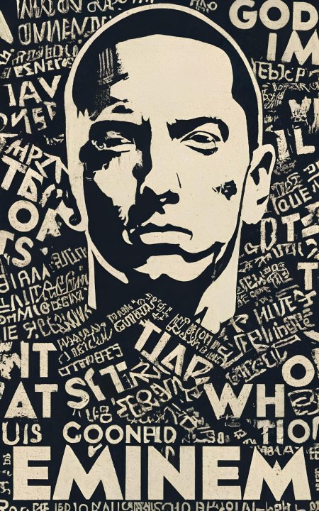 Эминем постер