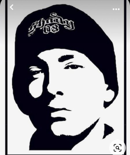 Эминем портрет