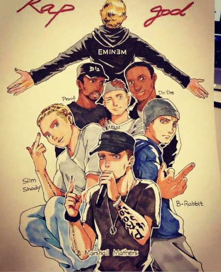Эминем арт