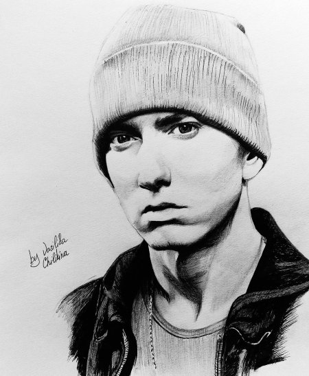 Портрет эминема