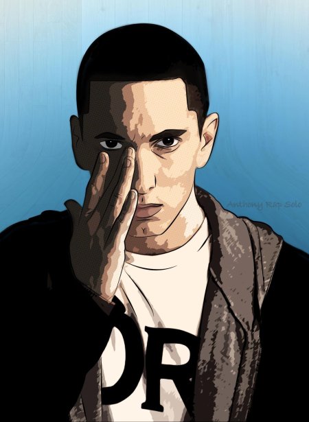 Эминем портрет