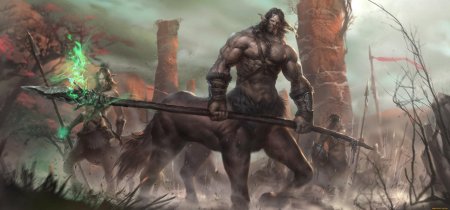 Кентавр фэнтези арт