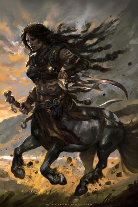 Кентавр днд арт