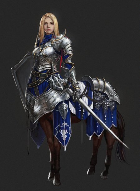 Кентавр фэнтези воительница фэнтези