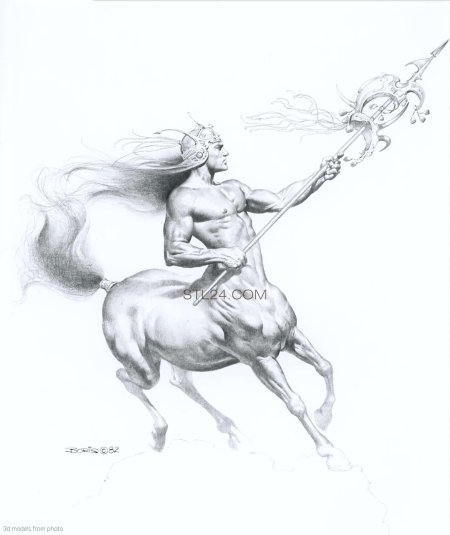 Борис вальехо кентавр