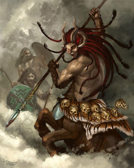 Warhammer fantasy кентавры