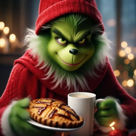 Гринч похититель рождества постер