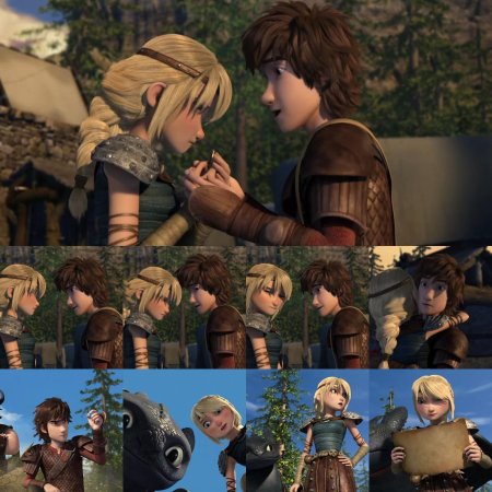 Иккинг и астрид всадники олуха