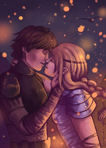 Иккинг и астрид любовь