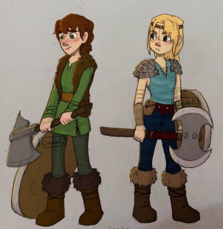 Иккинг и астрид