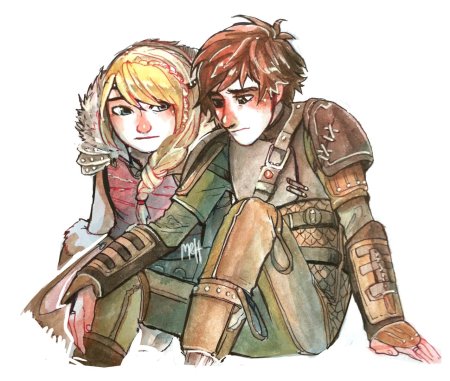 Астрид и иккинг