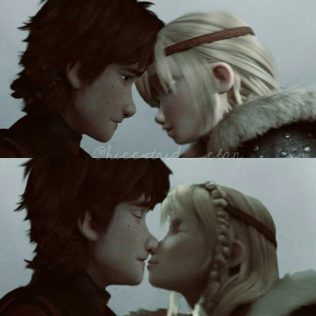 Иккинг и астрид любовь