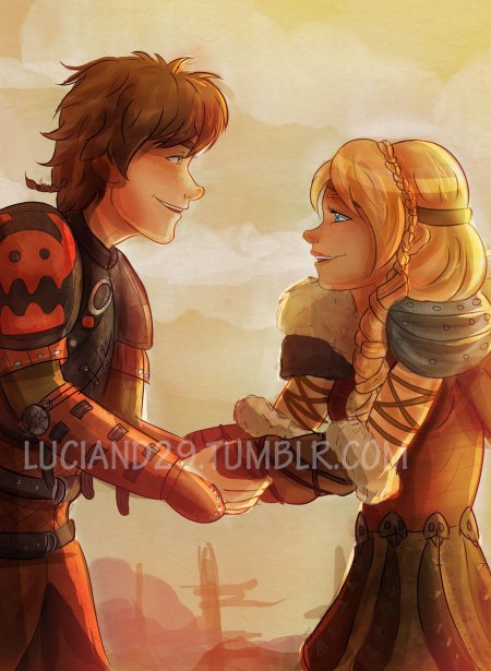 Иккинг и астрид арт