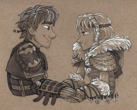 Как приручить дракона иккинг и астрид