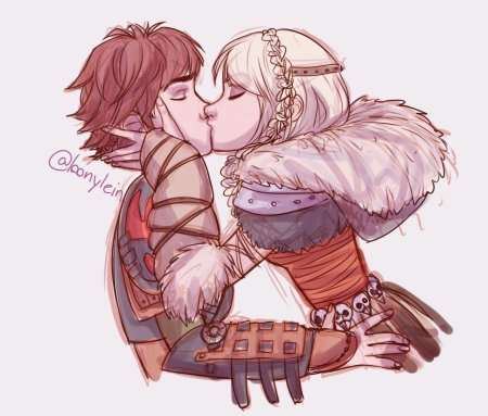 Иккинг и астрид любовь