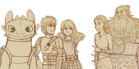 Иккинг и астрид