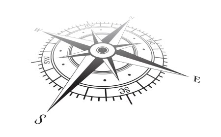 Роза ветров компас