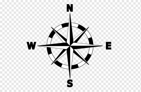 Компас роза ветров