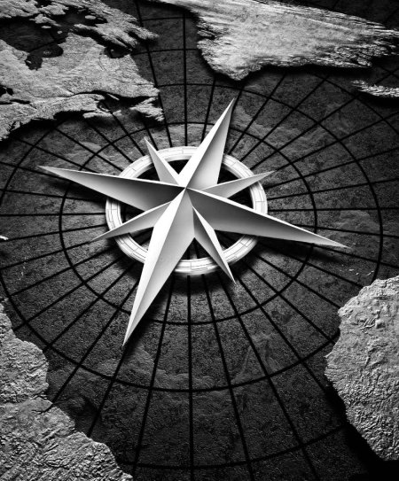 Роза ветров морская