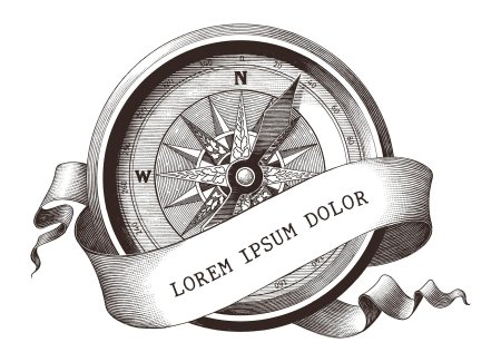 Компас рисунки