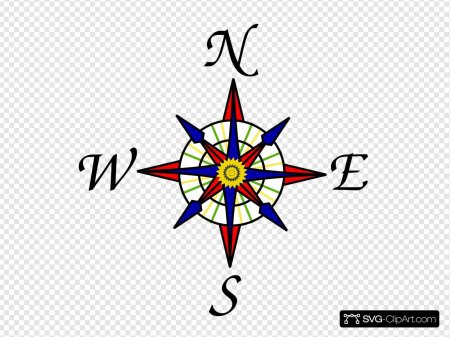 Роза ветров север юг запад восток