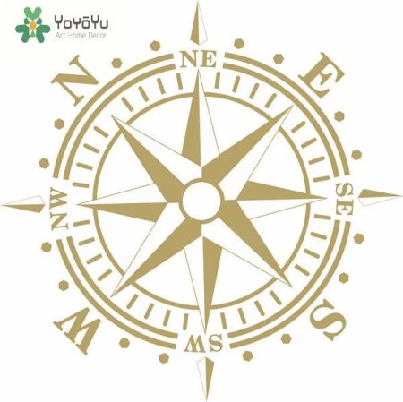 Наклейка компас