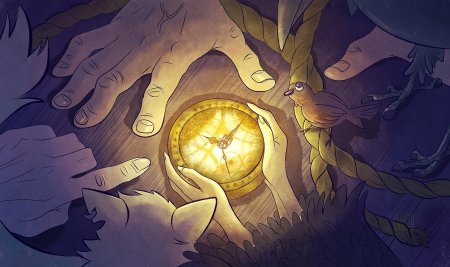 Волшебный компас арт