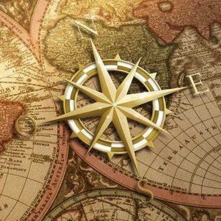 Карта и компас