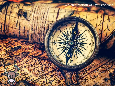 Старинный компас