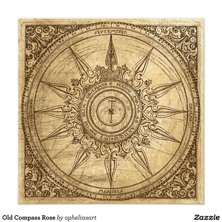 Старинный компас