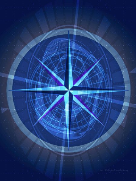 Компас роза ветров