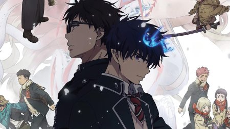 Синий экзорцист путешествие куро