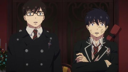 Синий экзорцист путешествие куро