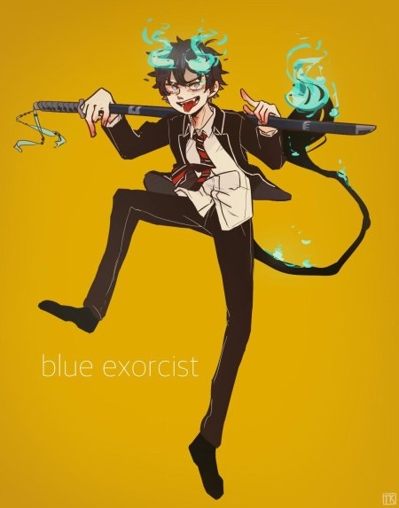 Синий экзорцист путешествие куро