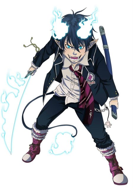 Синий экзорцист рин окумура