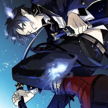 Синий экзорцист путешествие куро