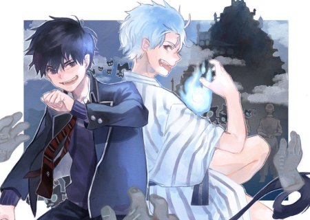 Синий экзорцист путешествие куро