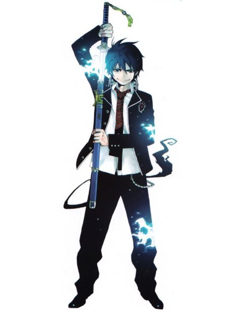 Рин окумура в полный рост