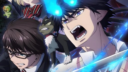 Синий экзорцист путешествие куро