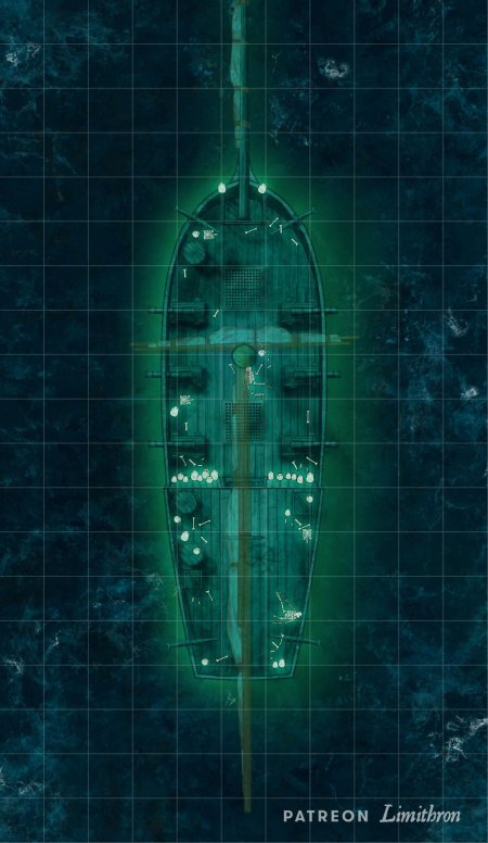 Корабль призрак днд