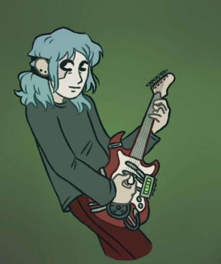 Салли фейс гитара