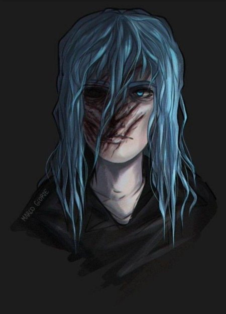 Лицо салли кромсали