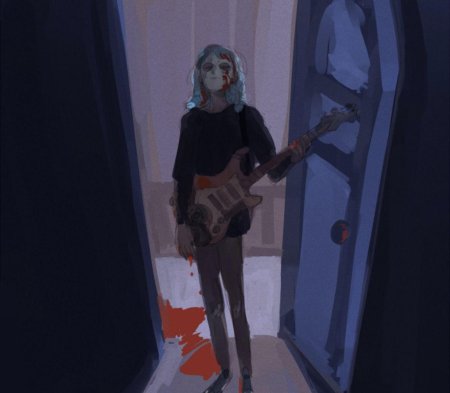 Салли фейс с гитарой