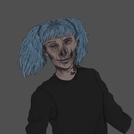 Салли фейс без маски