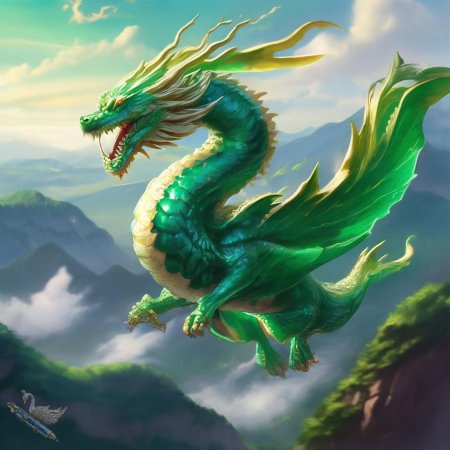 Китайский зеленый дракон