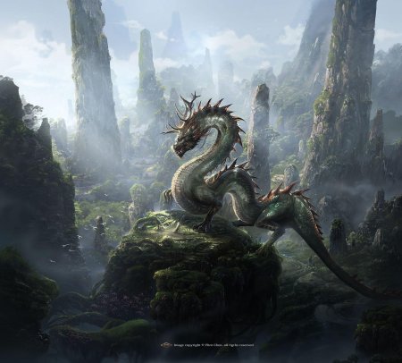 Фэнтези дракон