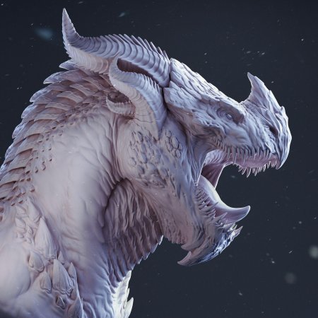 Дракон голова