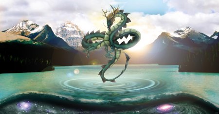 Заставка на рабочий стол дракон