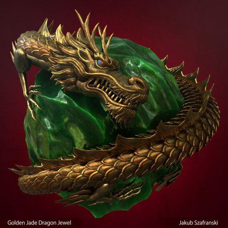 Jade dragon